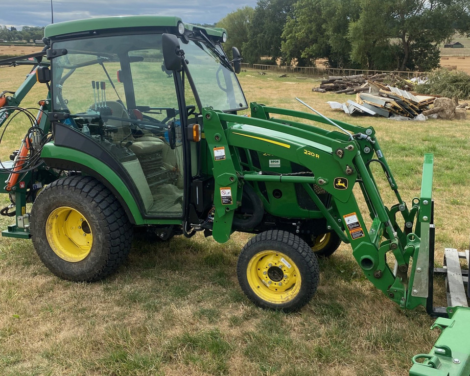 John Deere 2038R Tractor and Loader TH