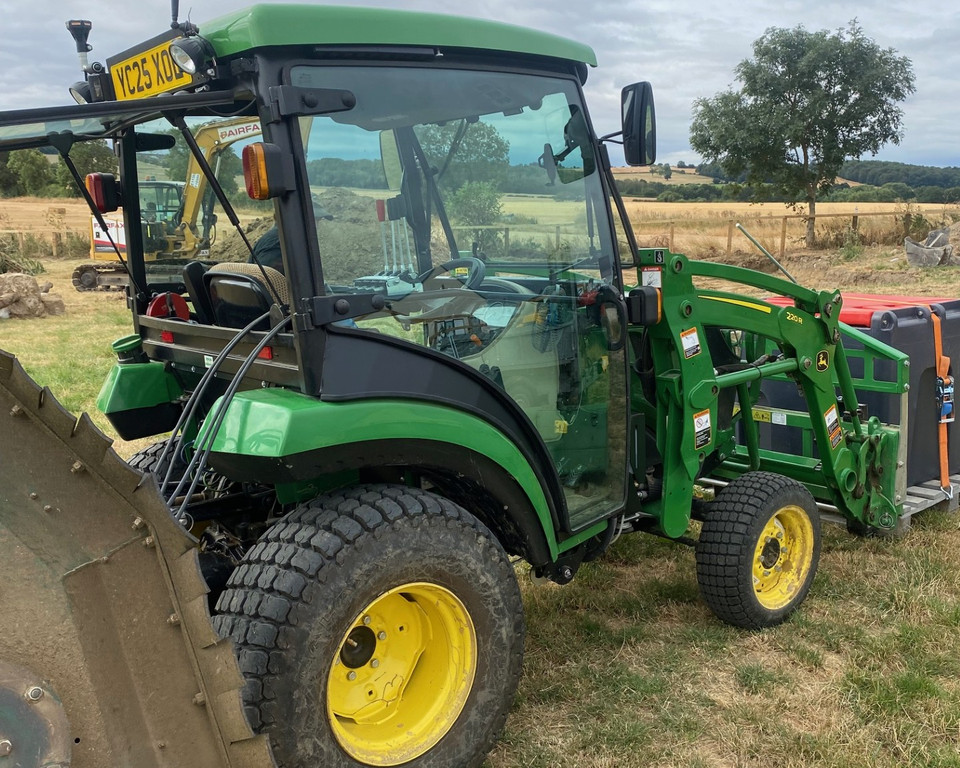 John Deere 2038R Tractor and Loader TH