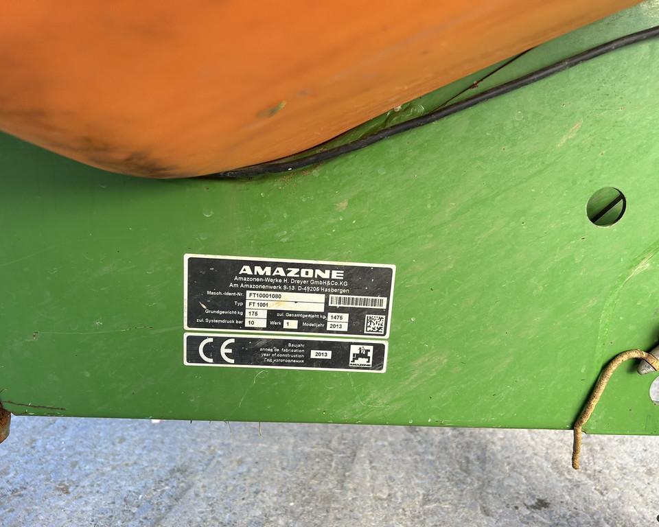 Amazone UF1501 and FT1001