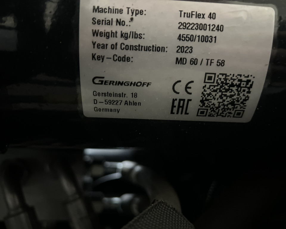 Geringhoff TruFlex 40 